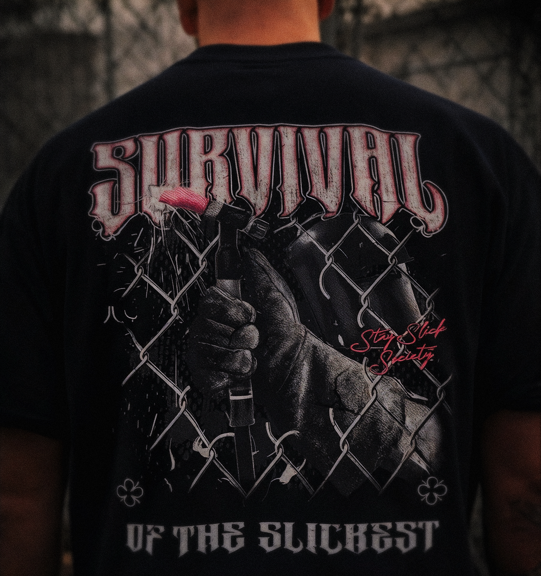 Over-sized Survival Tee